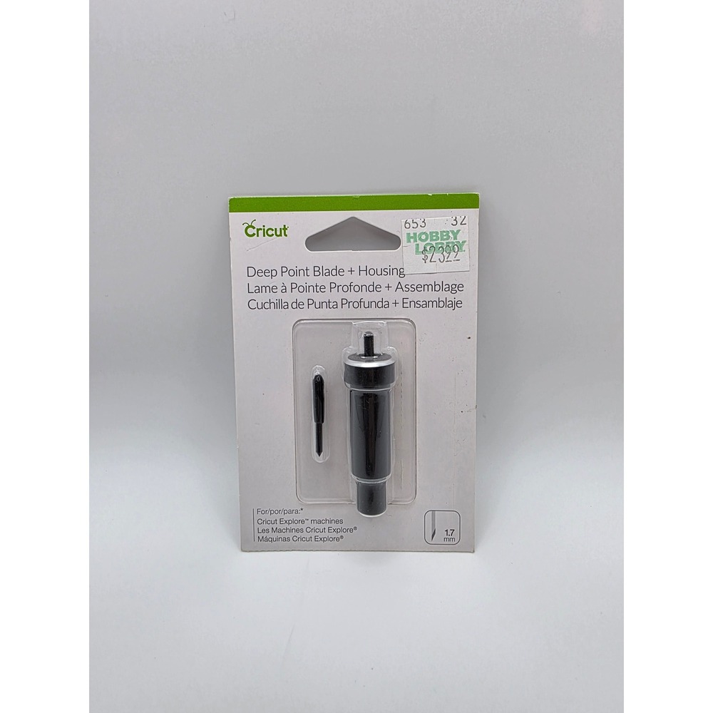 Cricut Deep Point Blade and Housing 2002293 for Explore Expression Machines NEW
